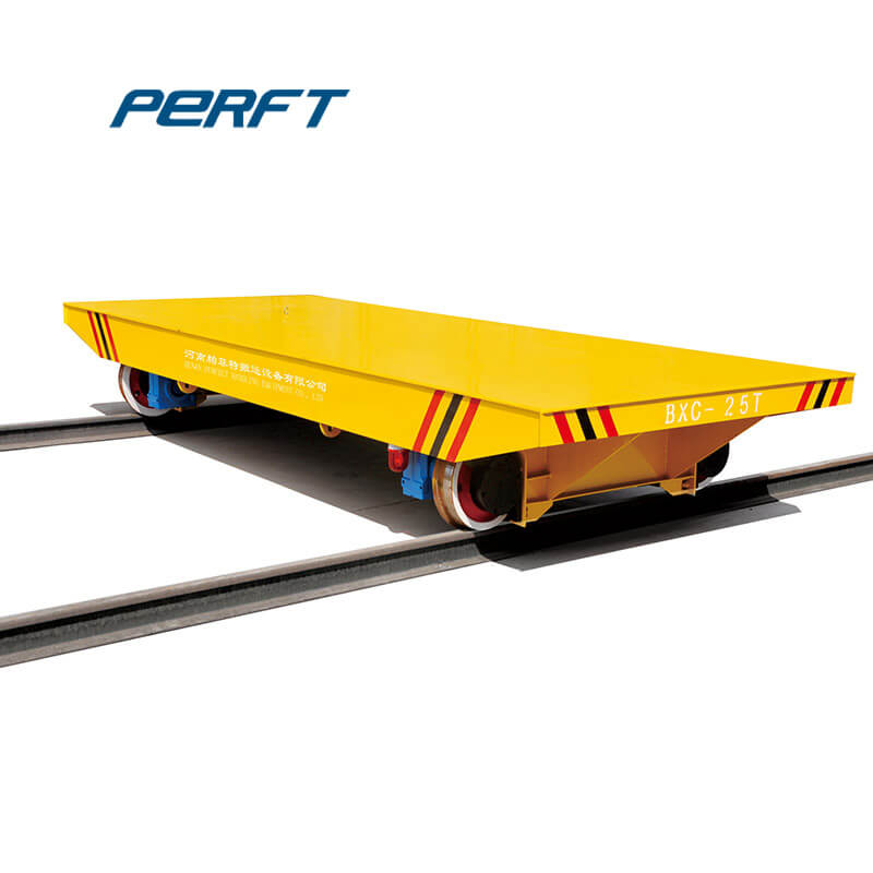 30t battery operated transfer trolley for foundry plant 